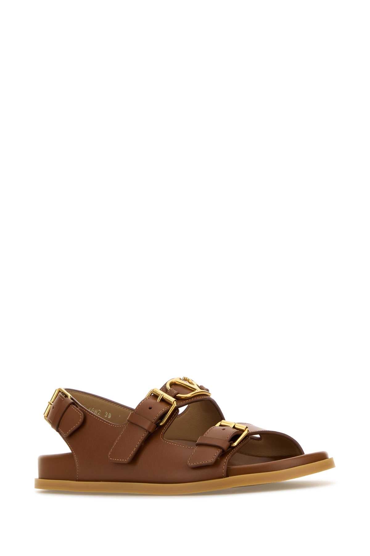 VALENTINO GARAVANI SANDAL | VLOGO SIGNATURE For Women Exterior: 100% Leather Interior: 100% Leather Sole: Rubber