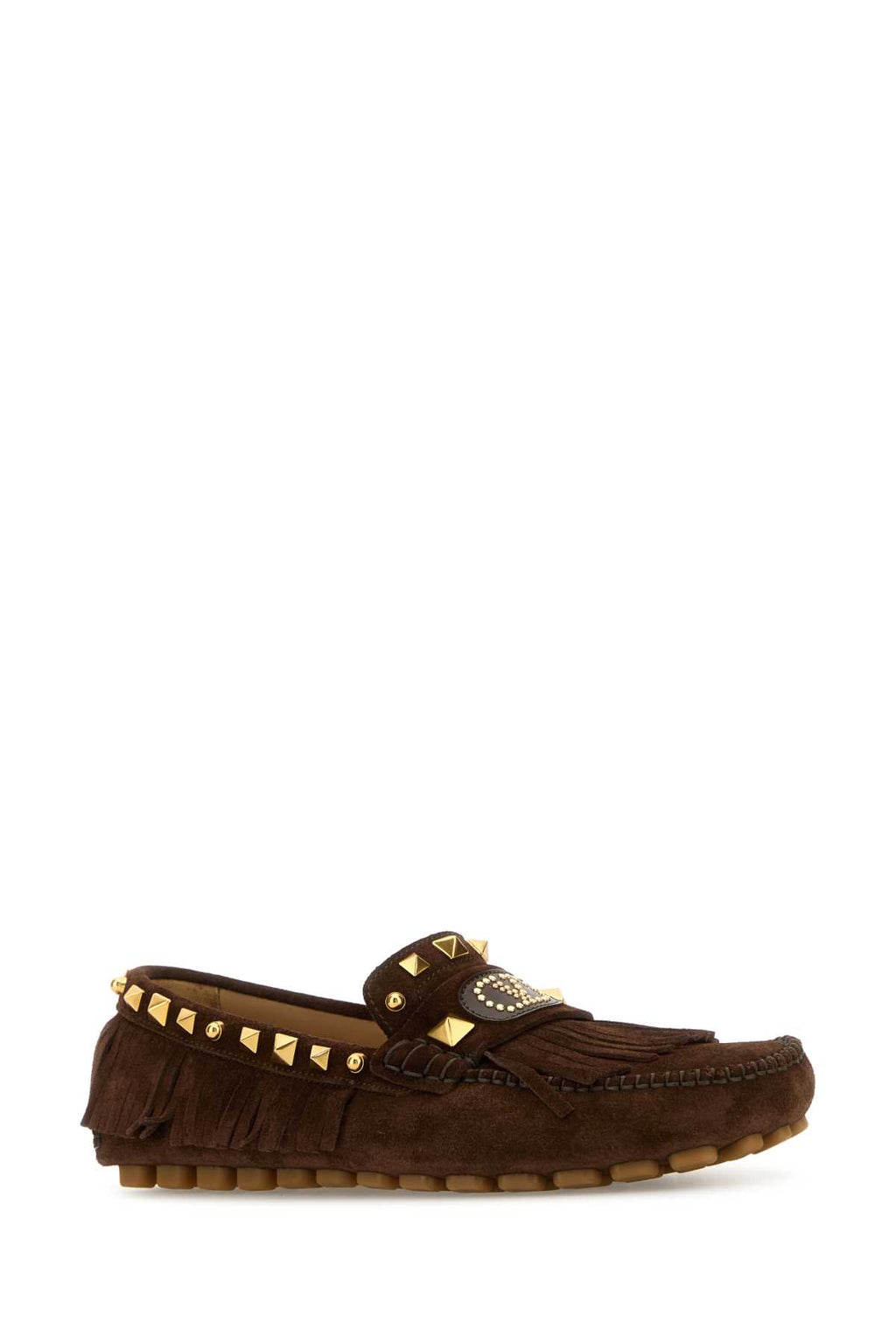VALENTINO GARAVANI DRIVER | VG PLASTER CASTE For Women Exterior: 100% Leather Interior: 100% Leather Sole: Leather and Rubber