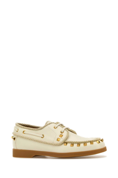 VALENTINO GARAVANI BOAT SHOE | VALENTINO GAR For Women Exterior: 100% Leather Interior: 100% Leather Sole: Rubber