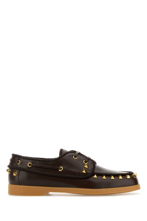 VALENTINO GARAVANI BOAT SHOE | VALENTINO GAR For Women Exterior: 100% Leather Interior: 100% Leather Sole: Rubber