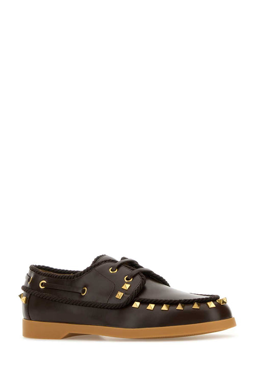 VALENTINO GARAVANI BOAT SHOE | VALENTINO GAR For Women Exterior: 100% Leather Interior: 100% Leather Sole: Rubber
