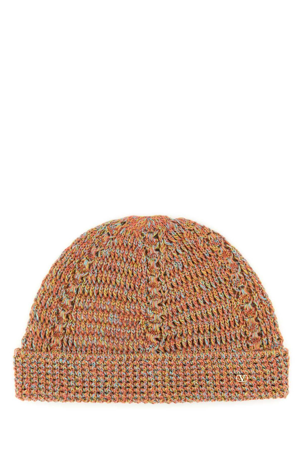 VALENTINO GARAVANI BEANIE | KNITTED | LINEN For Men Exterior: 66% Linen 34% Cotton
