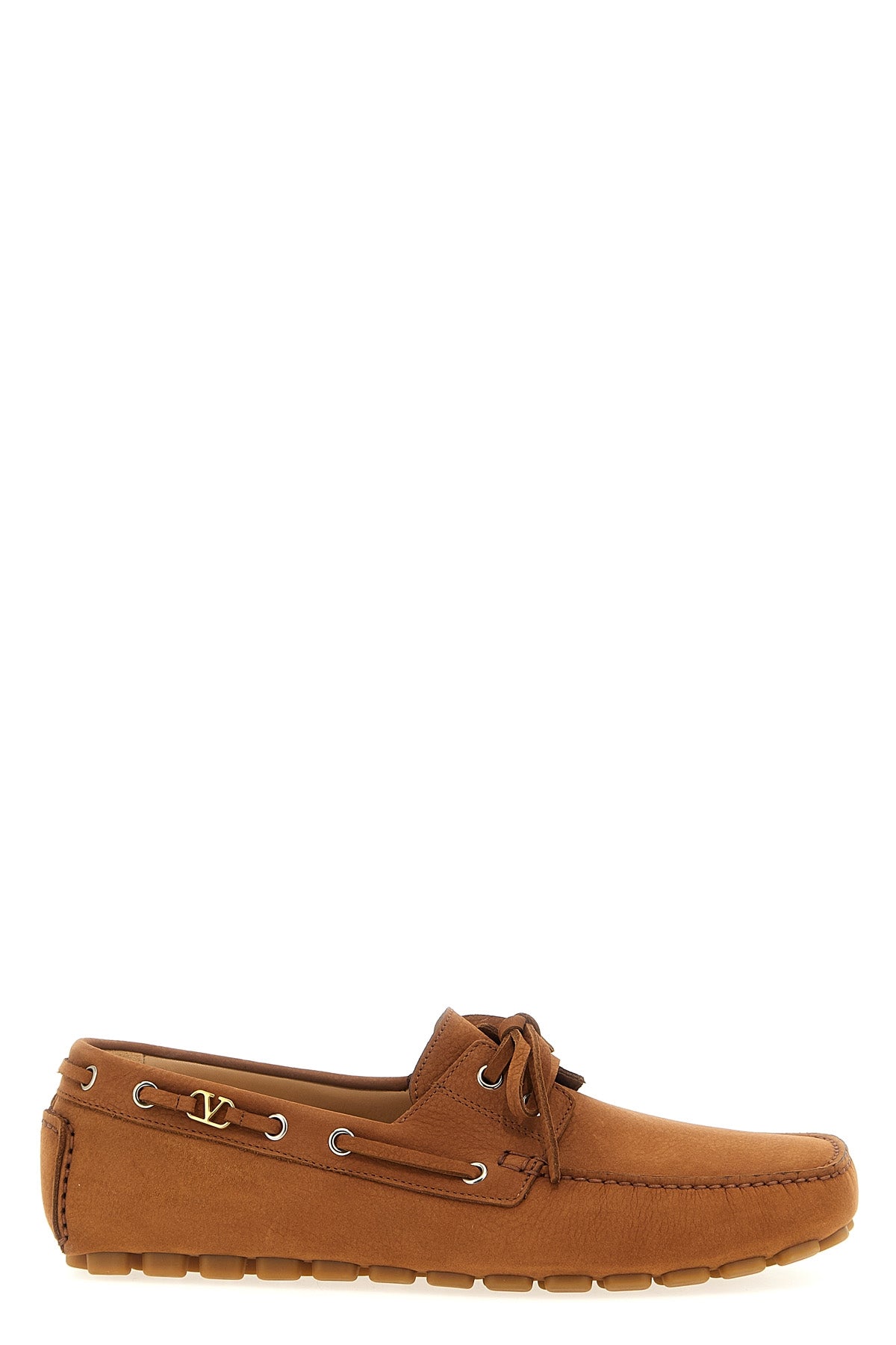 VALENTINO GARAVANI Valentino Garavani 'Driver Fastaway' loafers For Men 100% calfskin leather (Bos Taurus)