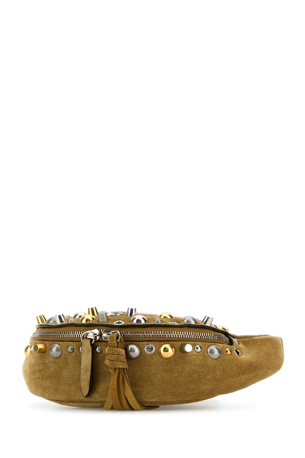 VALENTINO GARAVANI WAIST SATCHEL | NELLCOTE For Men Exterior: 100% Suede Lining: 100% Suede