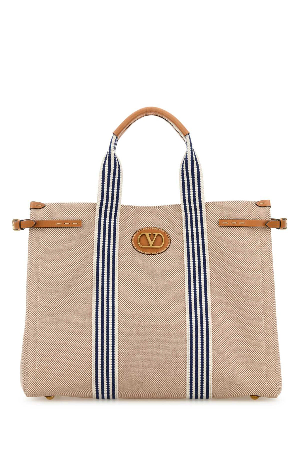 VALENTINO GARAVANI LARGE TOTE For Men Exterior: 100% Fabric Lining: 100% Fabric Finishing: Golden metal