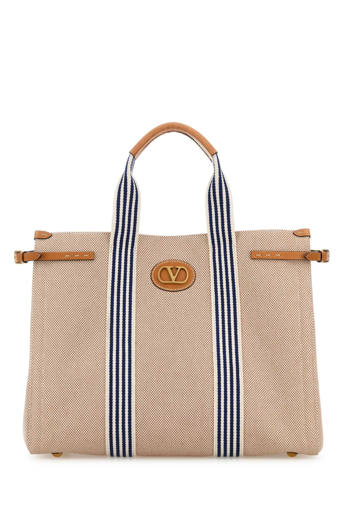 VALENTINO GARAVANI LARGE TOTE For Men Exterior: 100% Fabric Lining: 100% Fabric Finishing: Golden metal