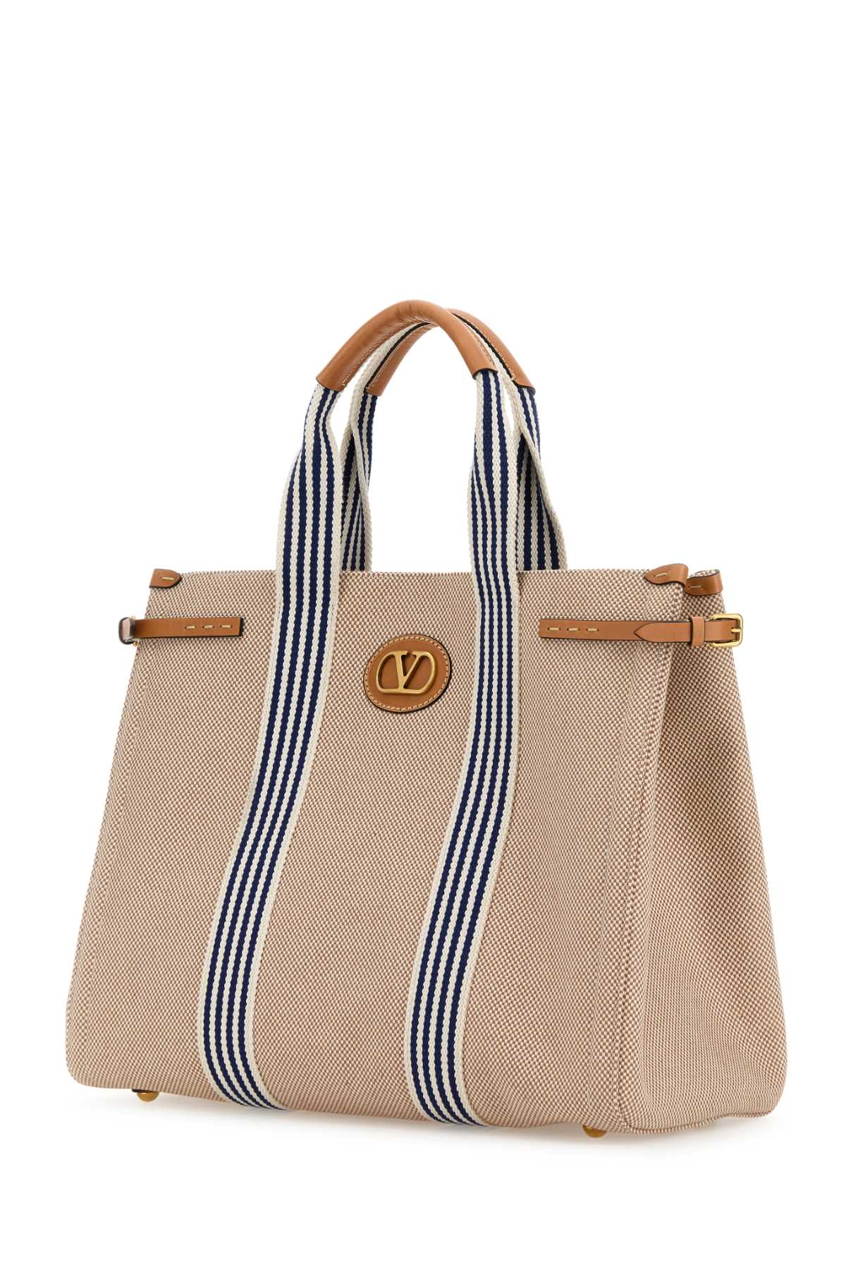 VALENTINO GARAVANI LARGE TOTE For Men Exterior: 100% Fabric Lining: 100% Fabric Finishing: Golden metal