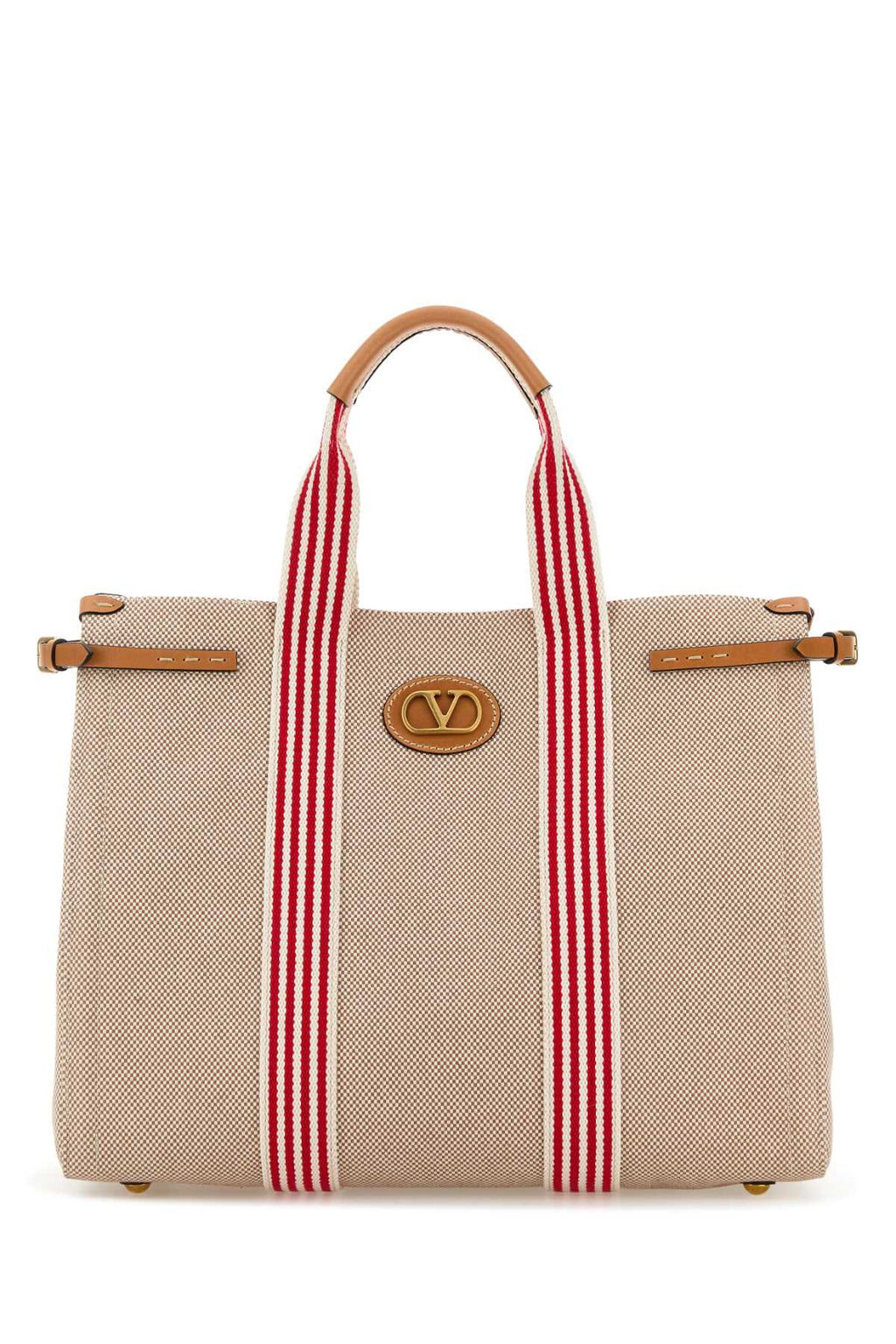 VALENTINO GARAVANI LARGE TOTE For Men Exterior: 100% Fabric Lining: 100% Fabric Finishing: Golden metal
