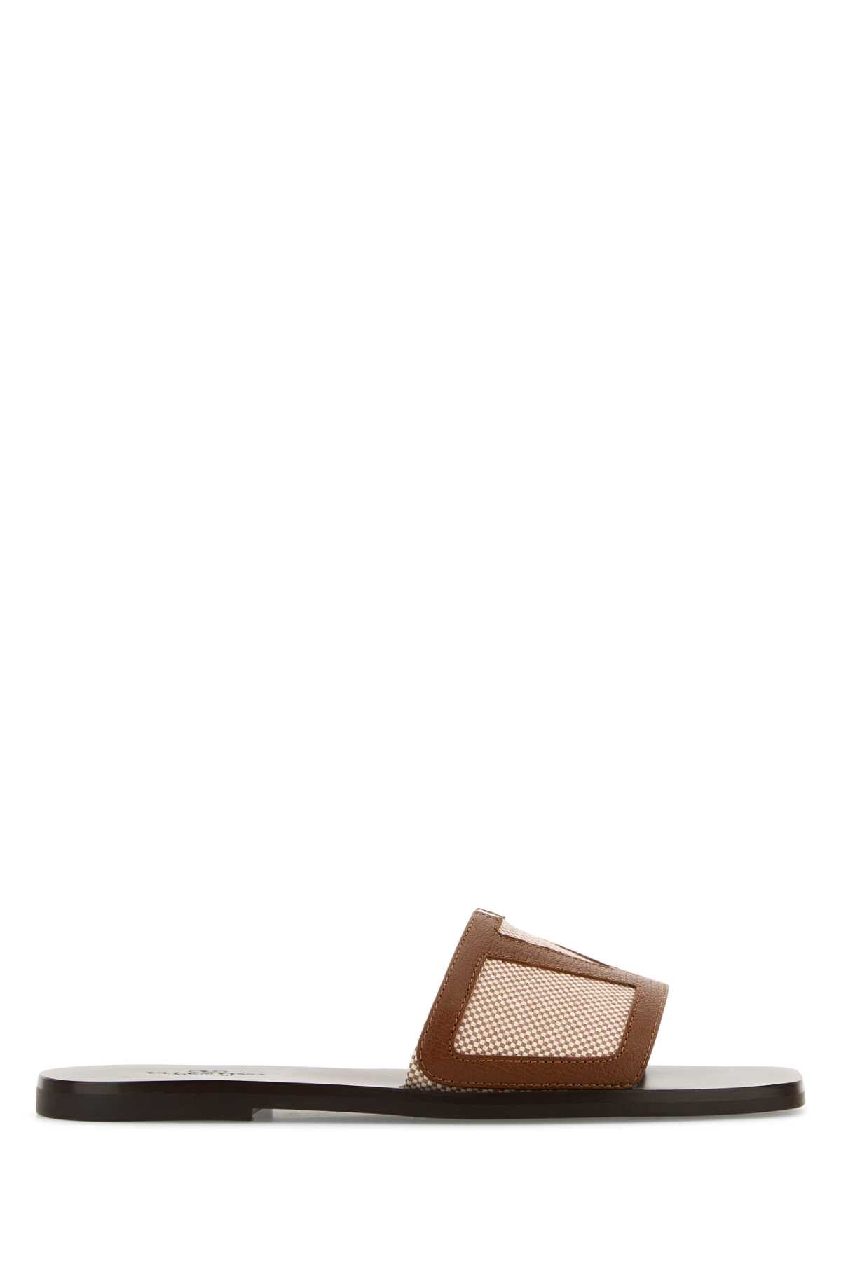 VALENTINO GARAVANI SLIDE | VIVA SUPERSTAR | For Men Exterior: 100% Fabric 100% Leather Interior: 100% Leather Sole: Rubber