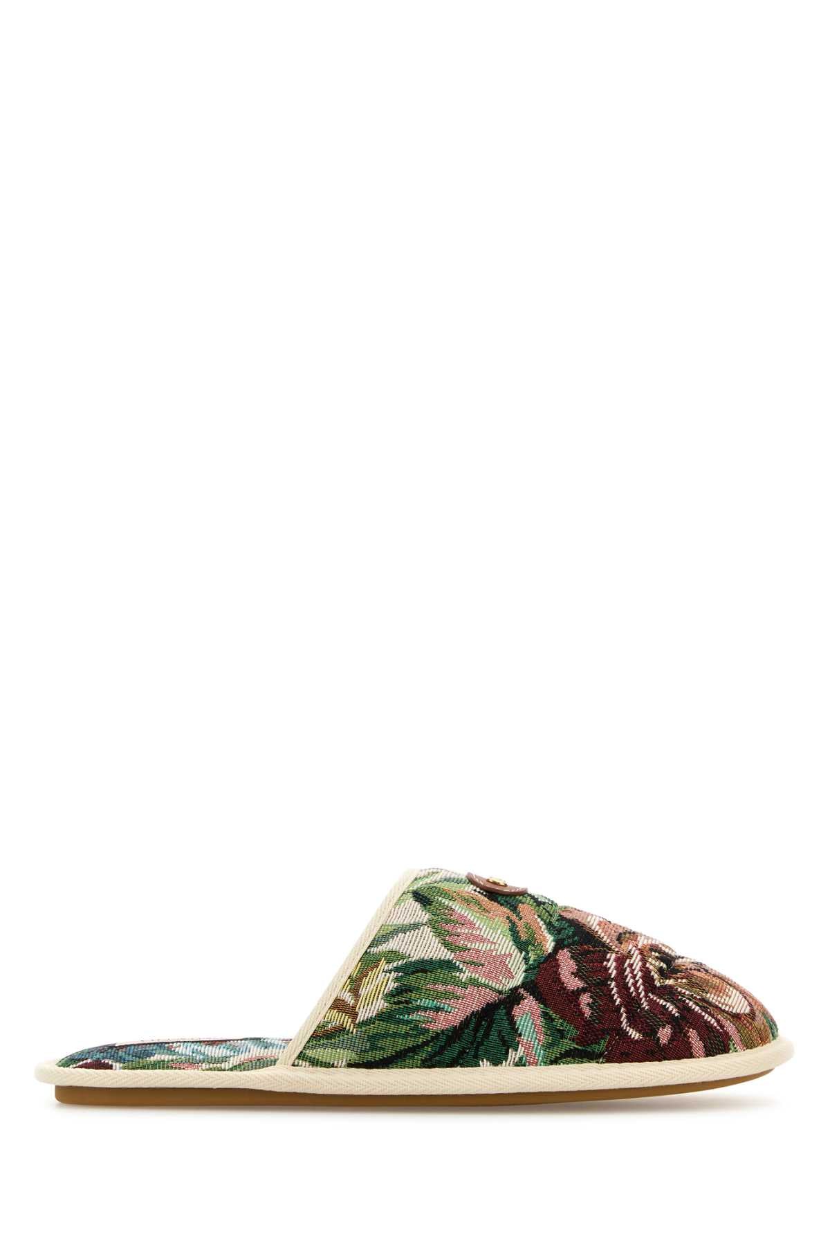 VALENTINO GARAVANI SLIDE For Men Exterior: 100% Fabric Interior: 100% Fabric Sole: Rubber