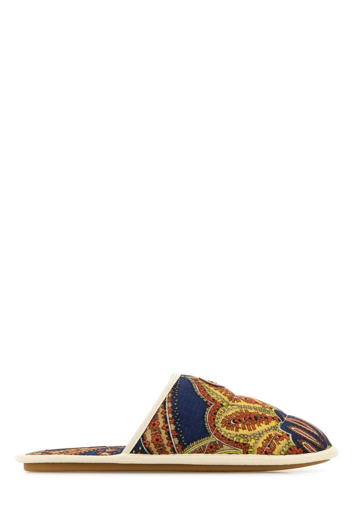 VALENTINO GARAVANI SLIDE | TA CHAMBRE | DENI For Men Exterior: 100% Fabric Interior: 100% Fabric Sole: Rubber