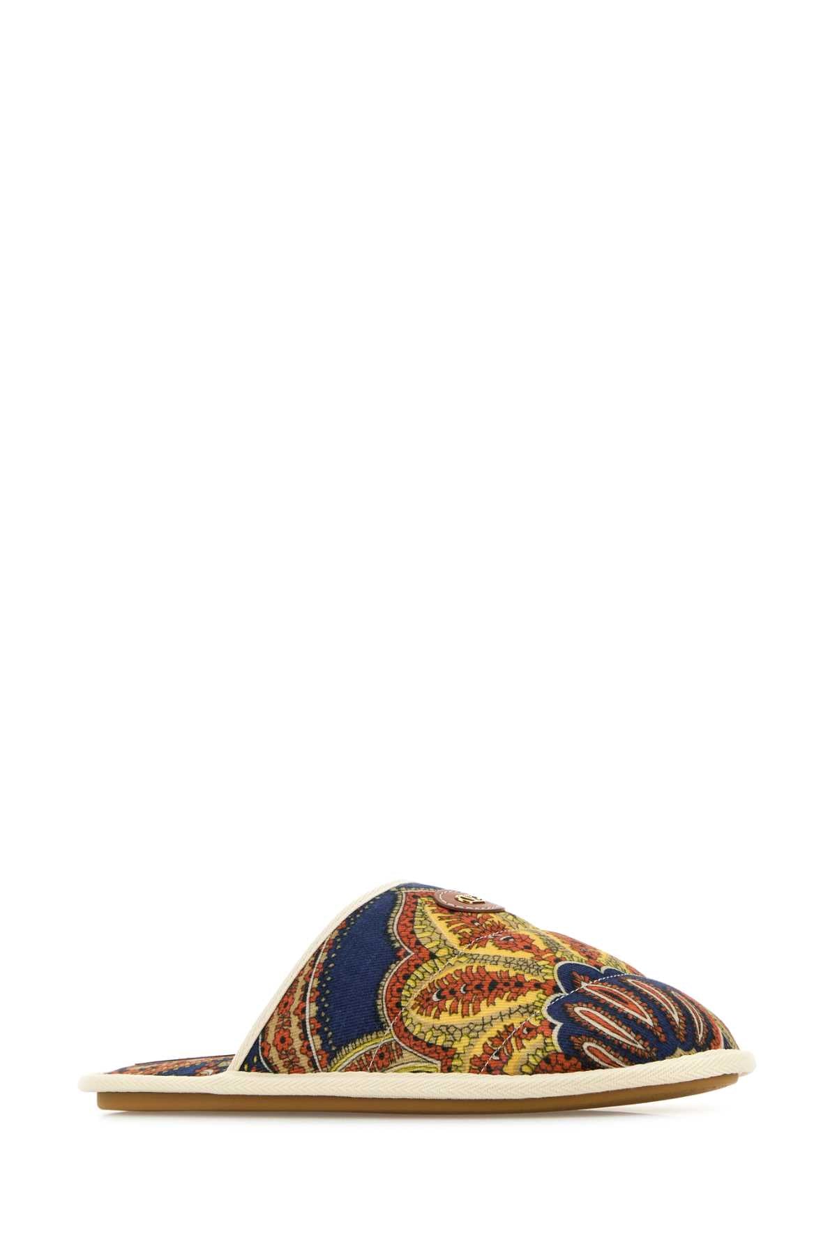 VALENTINO GARAVANI SLIDE | TA CHAMBRE | DENI For Men Exterior: 100% Fabric Interior: 100% Fabric Sole: Rubber