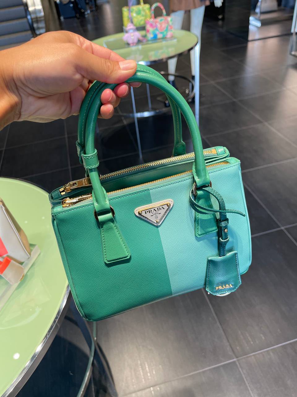 Galleria Saffiano Leather Small Bag