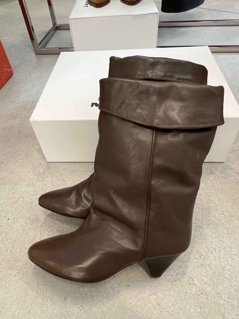 Suede Cowboy Boots