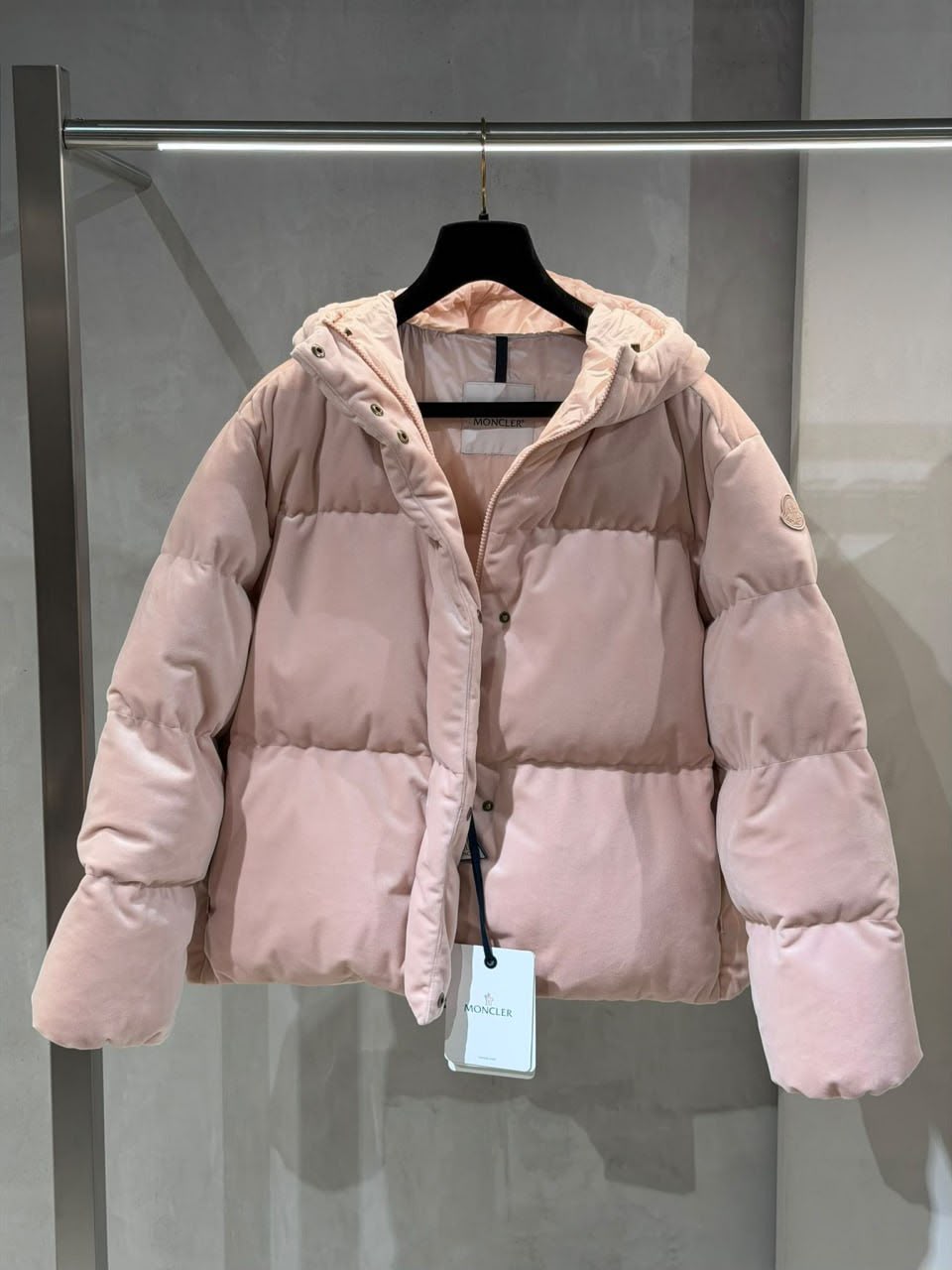 Velvet Puffer Jacket