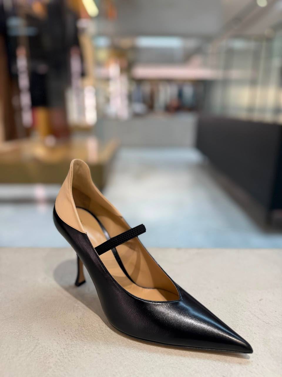 Blade Slingback Pumps
