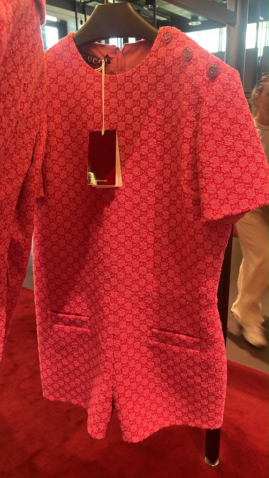 GG Tweed Playsuit