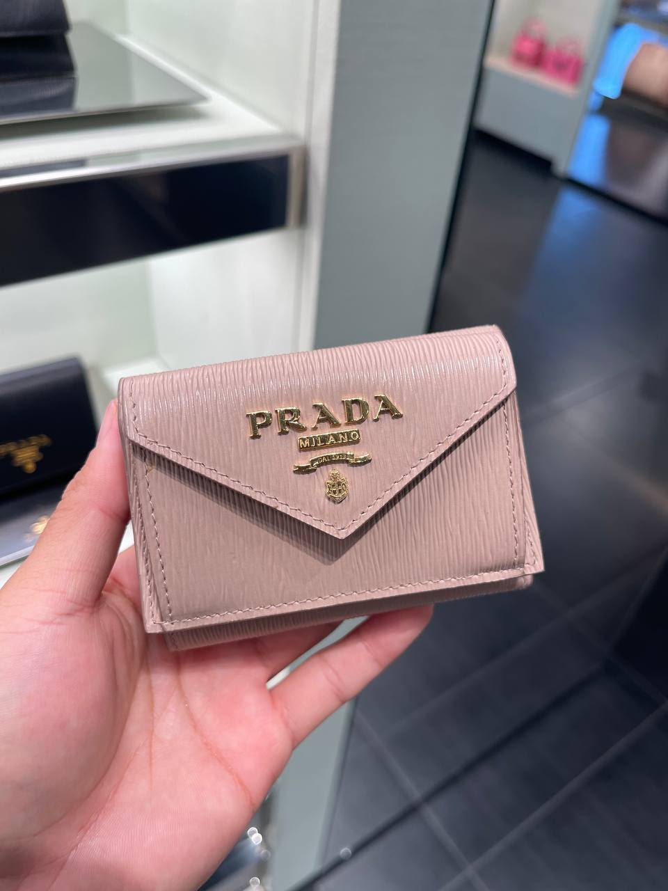 Small Saffiano Leather Wallet