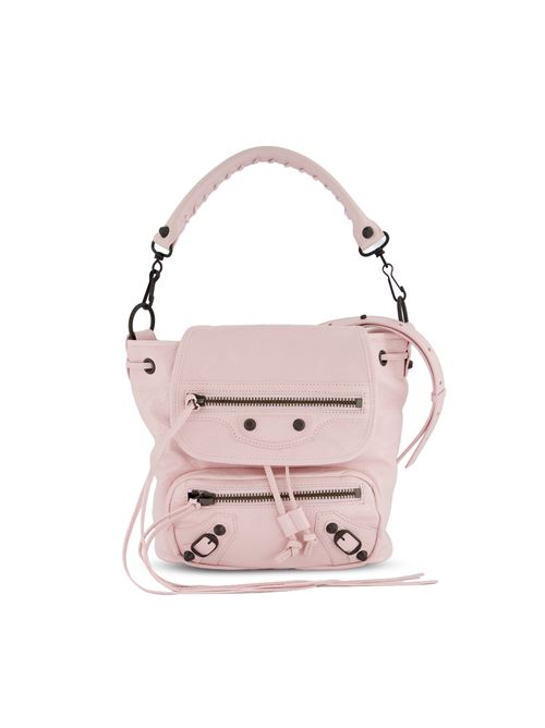Zaino Le City Mini in pelle di agnello