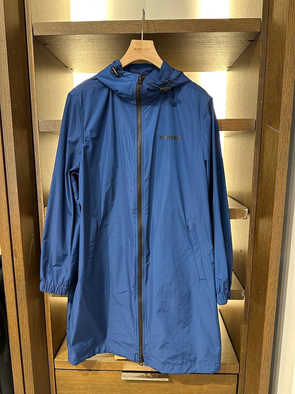 Logo Detail Hooded Jacket