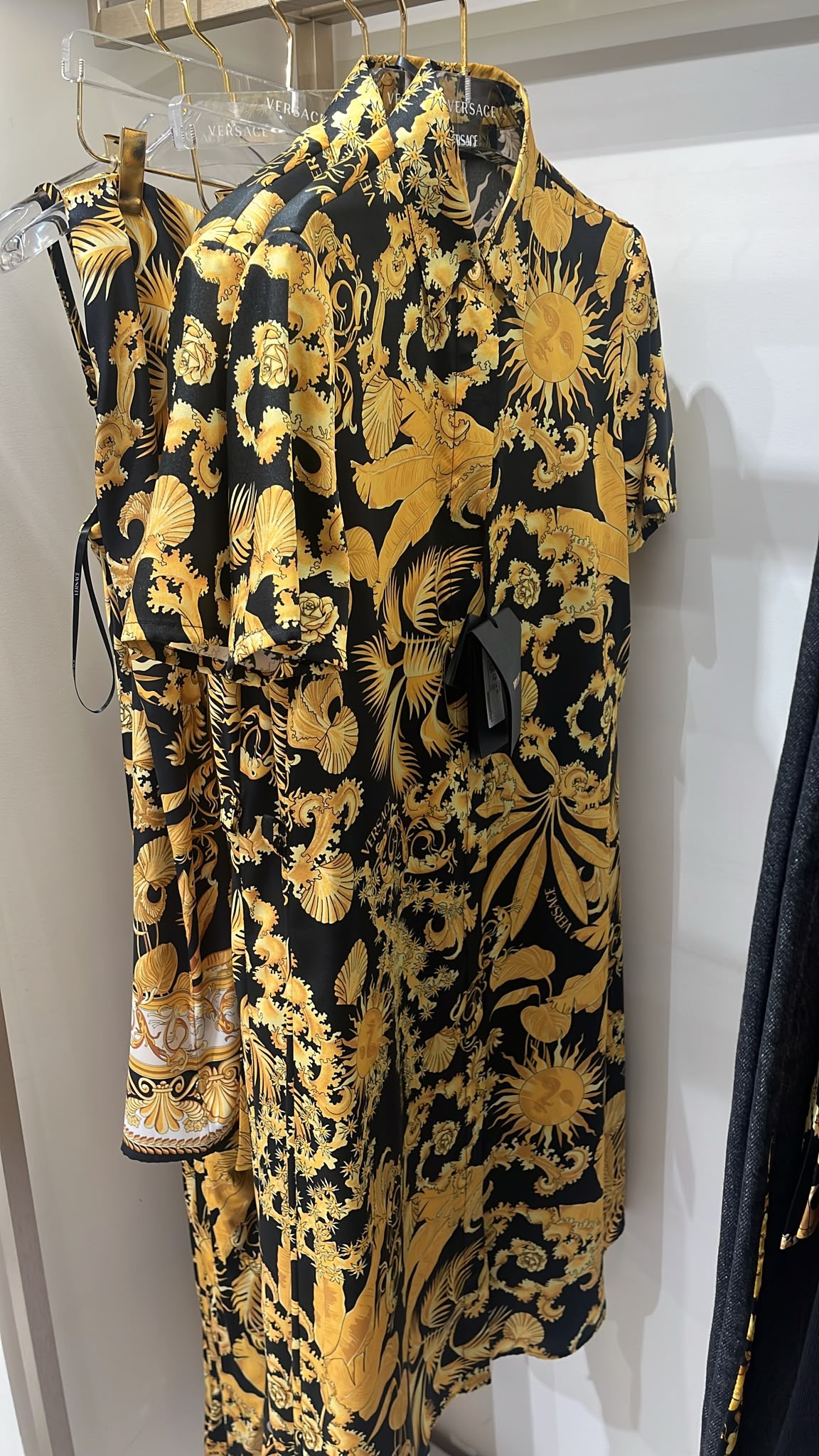 'Le Pop Classique' Print Silk Shirt