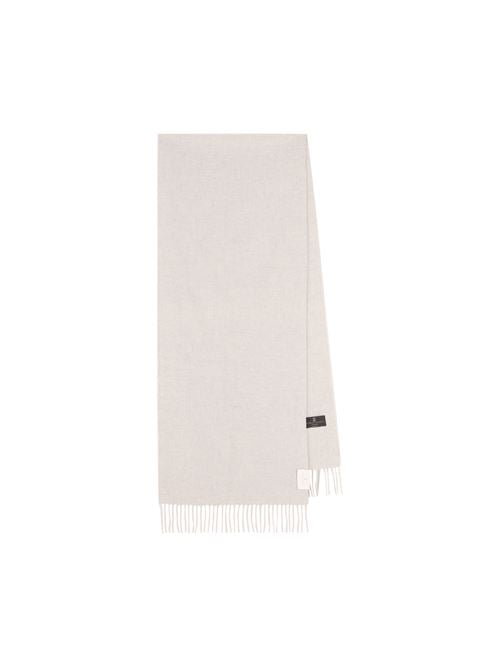 Solid Color Fringed Scarf