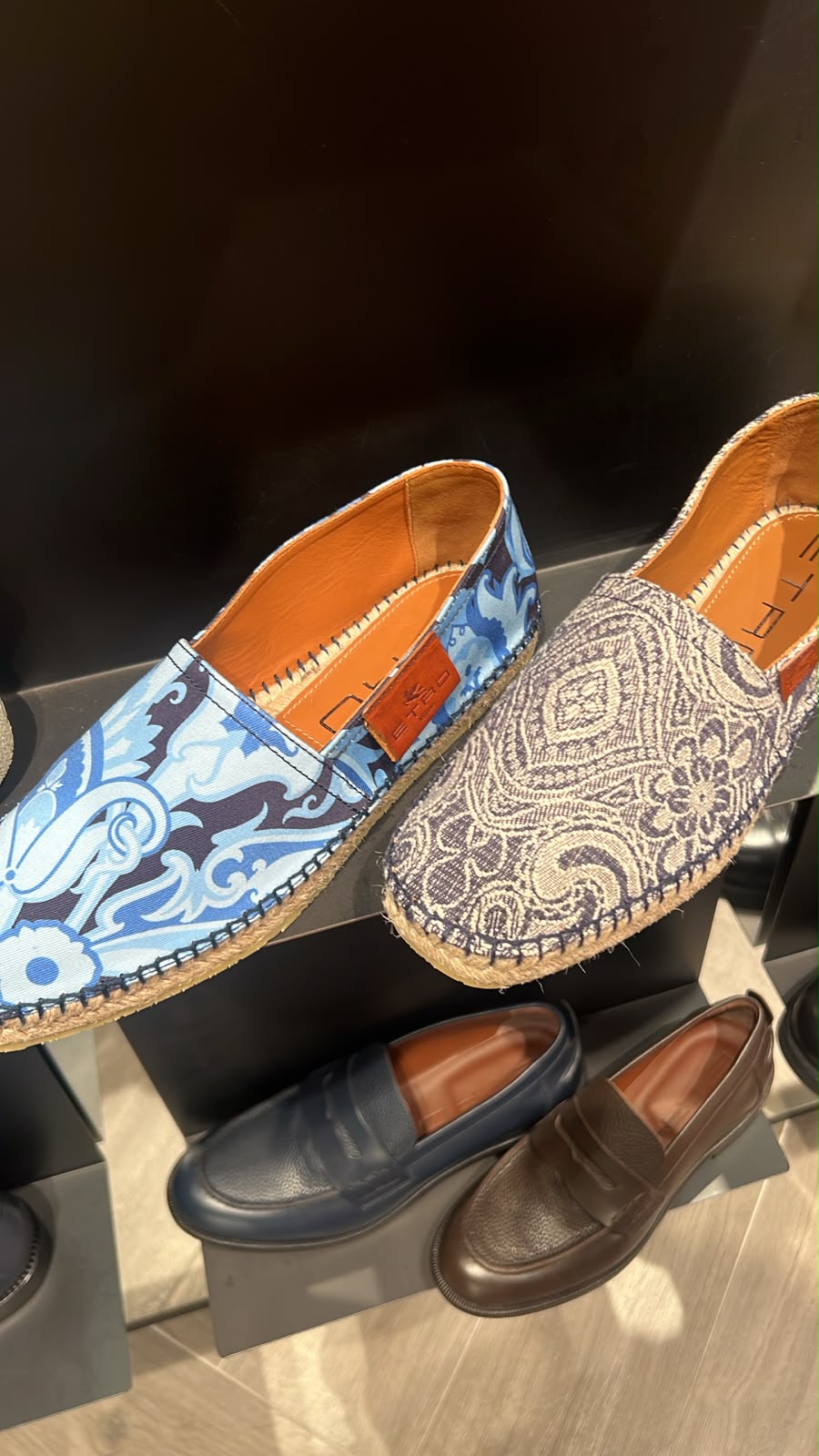 Paisley Print Espadrilles