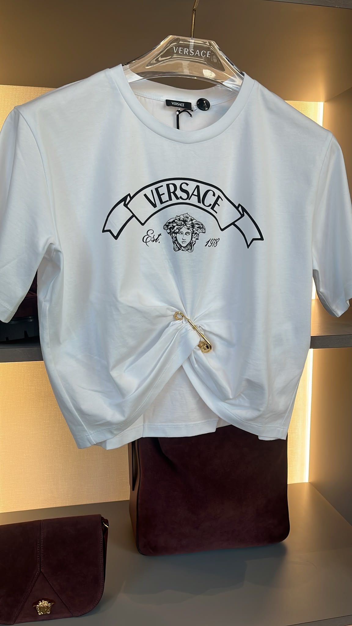 Medusa Safety Pin T-Shirt