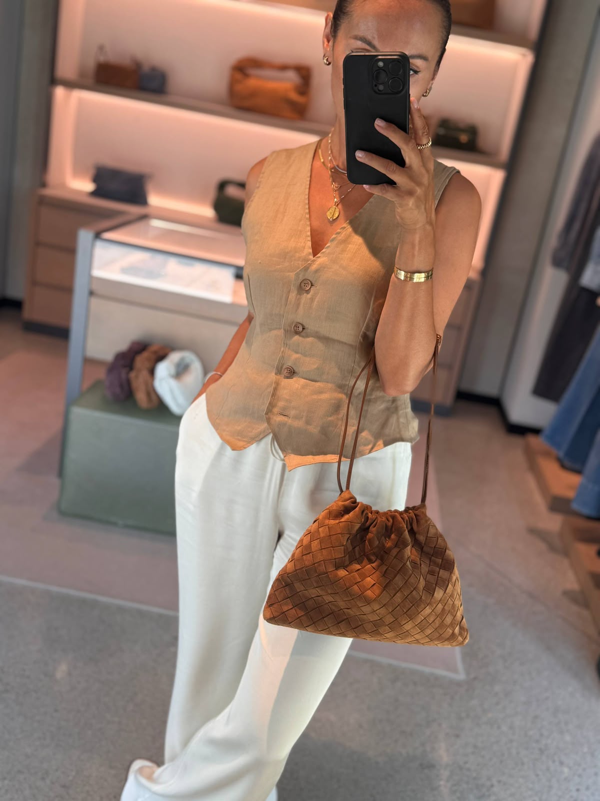 Linen Vest