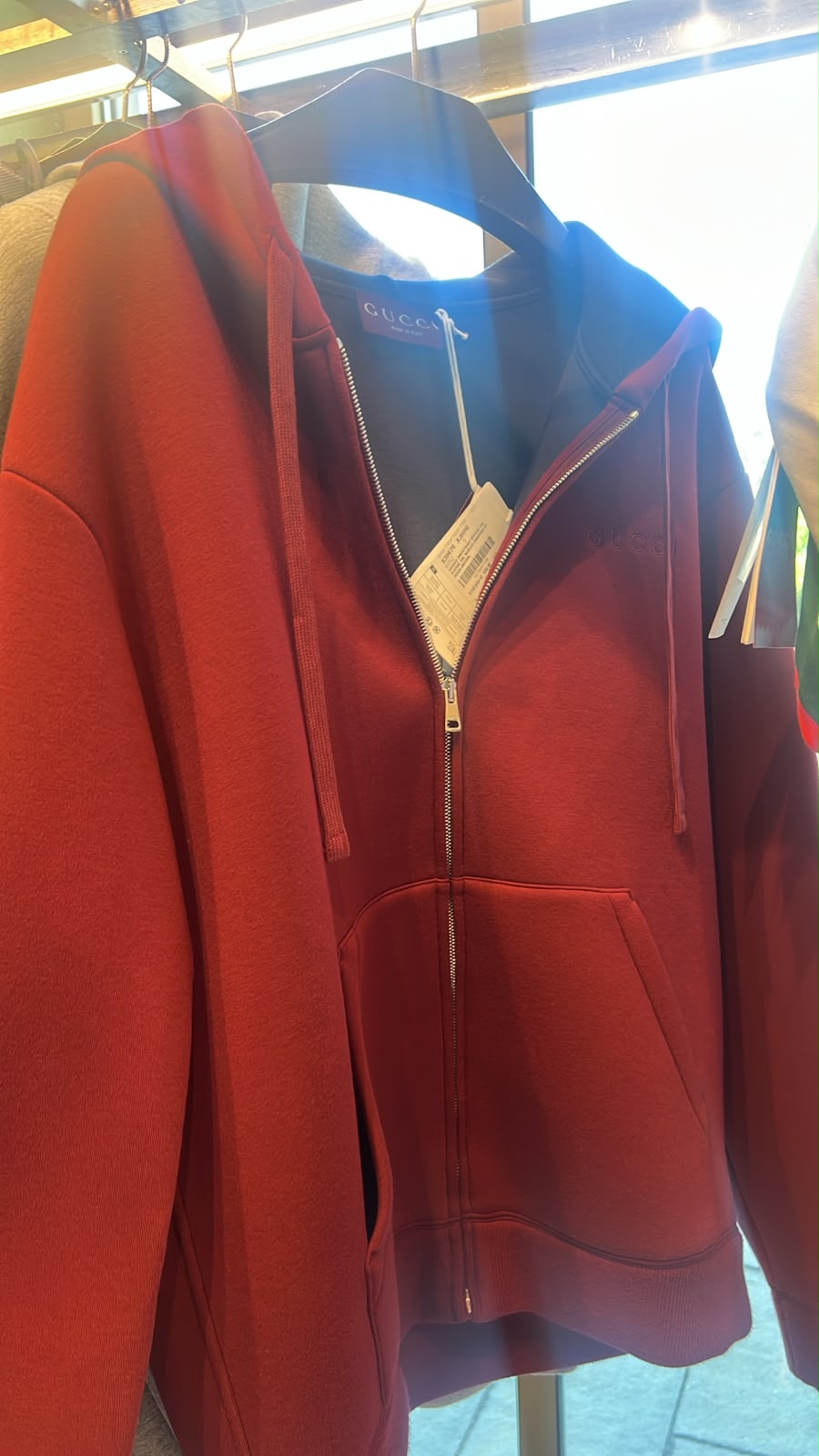 Interlocking G Zip-Up Hoodie