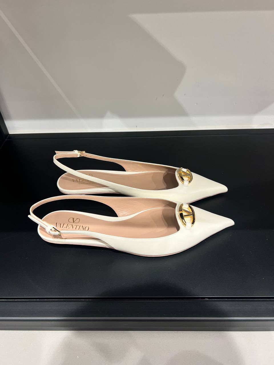 VLogo Signature Slingback Flat