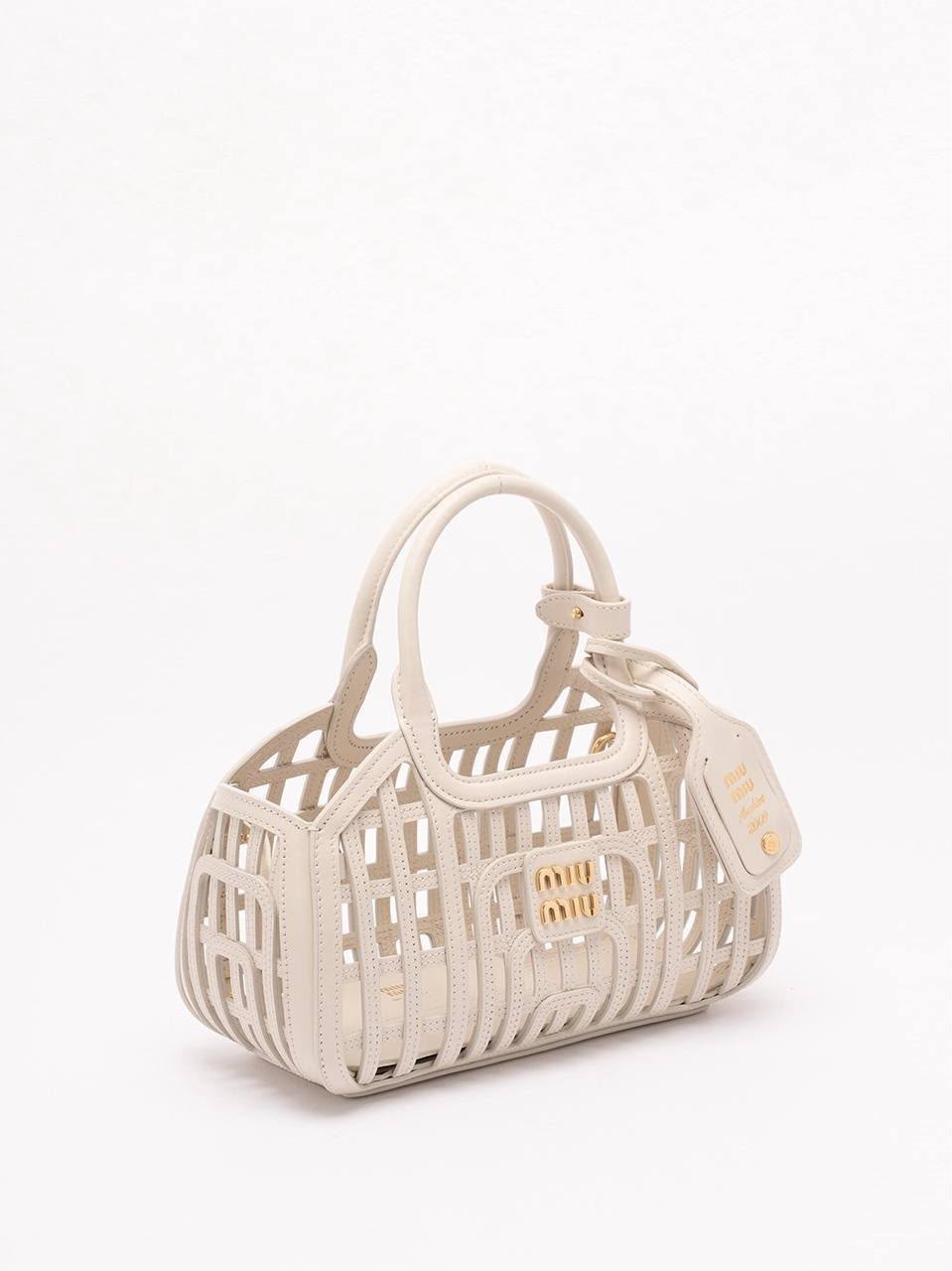 Archive 2008 Cut-out Leather Tote Bag