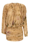 'dress 07' dress printed with drapes