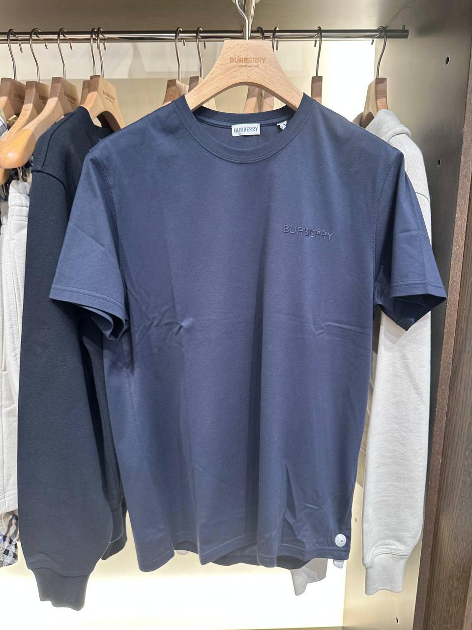 Embroidered Logo Cotton T-shirt
