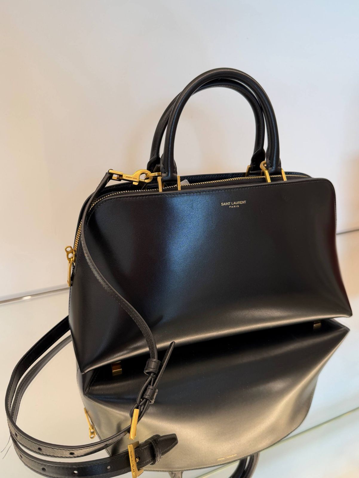 Uptown Small Top Handle Bag