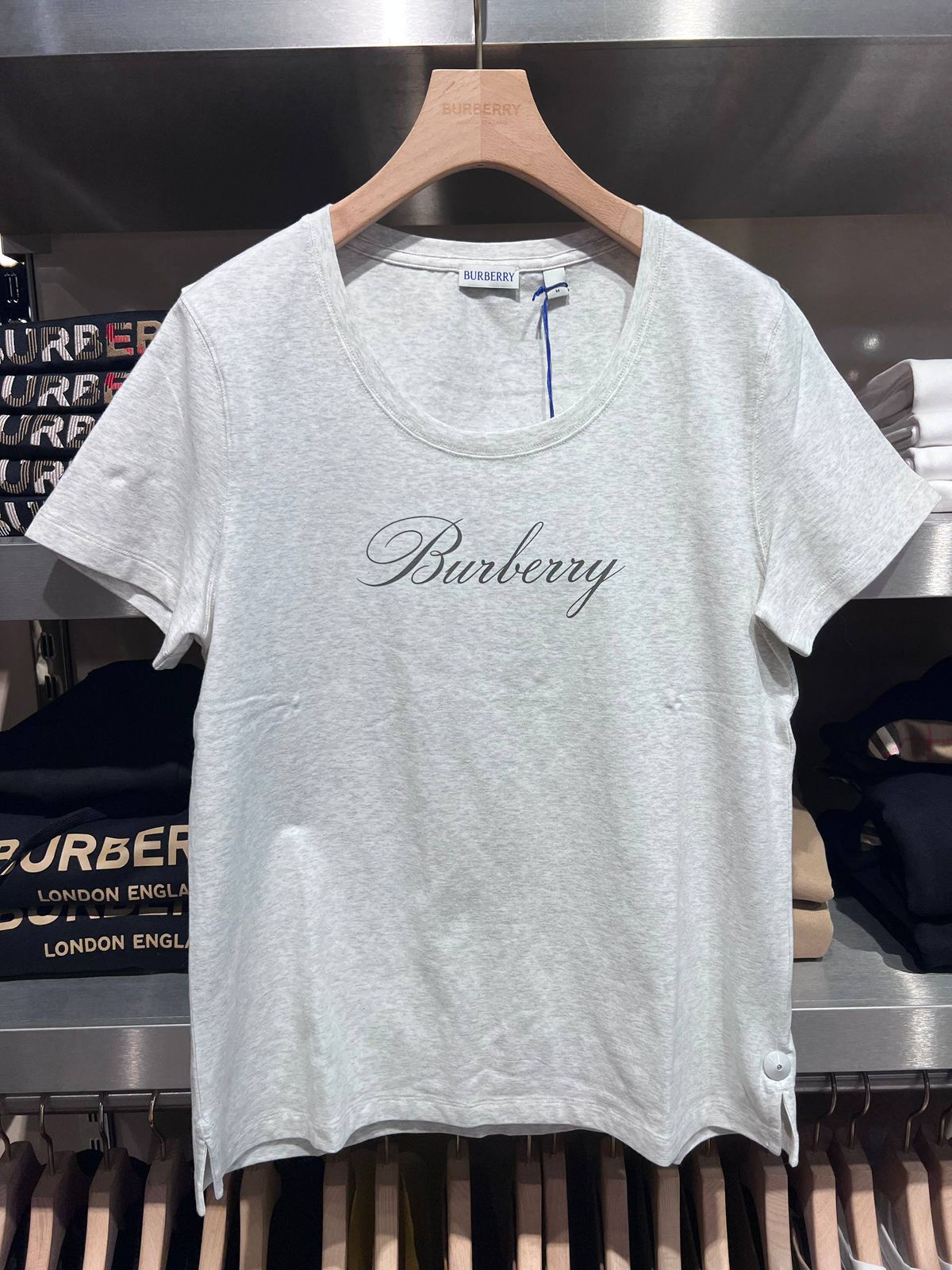 Script Logo Cotton T-shirt