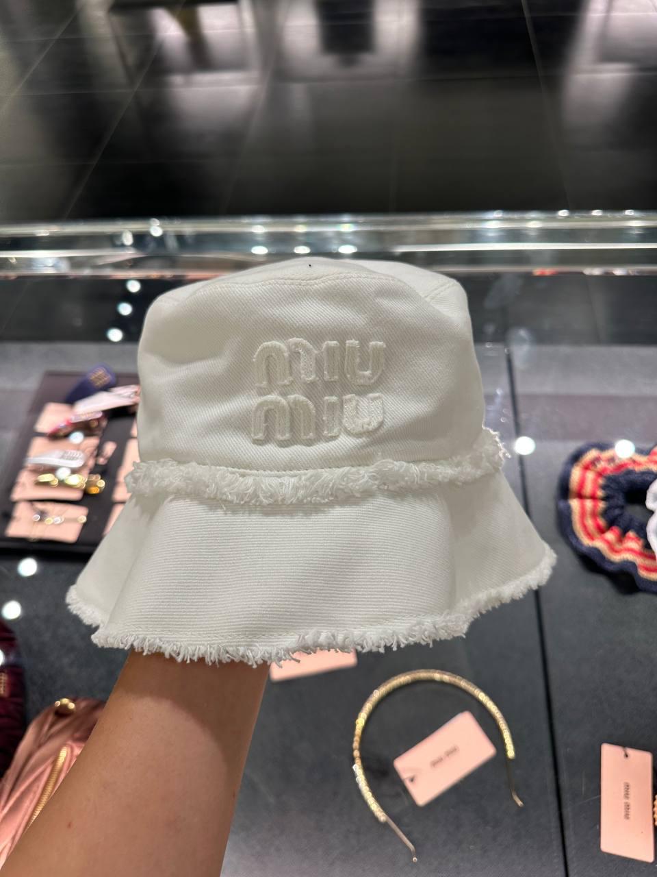 Denim bucket hat