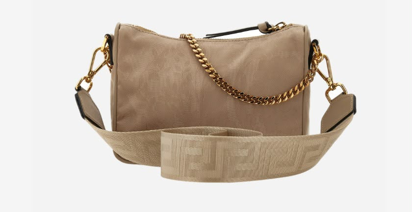 La Medusa Nylon Shoulder Bag