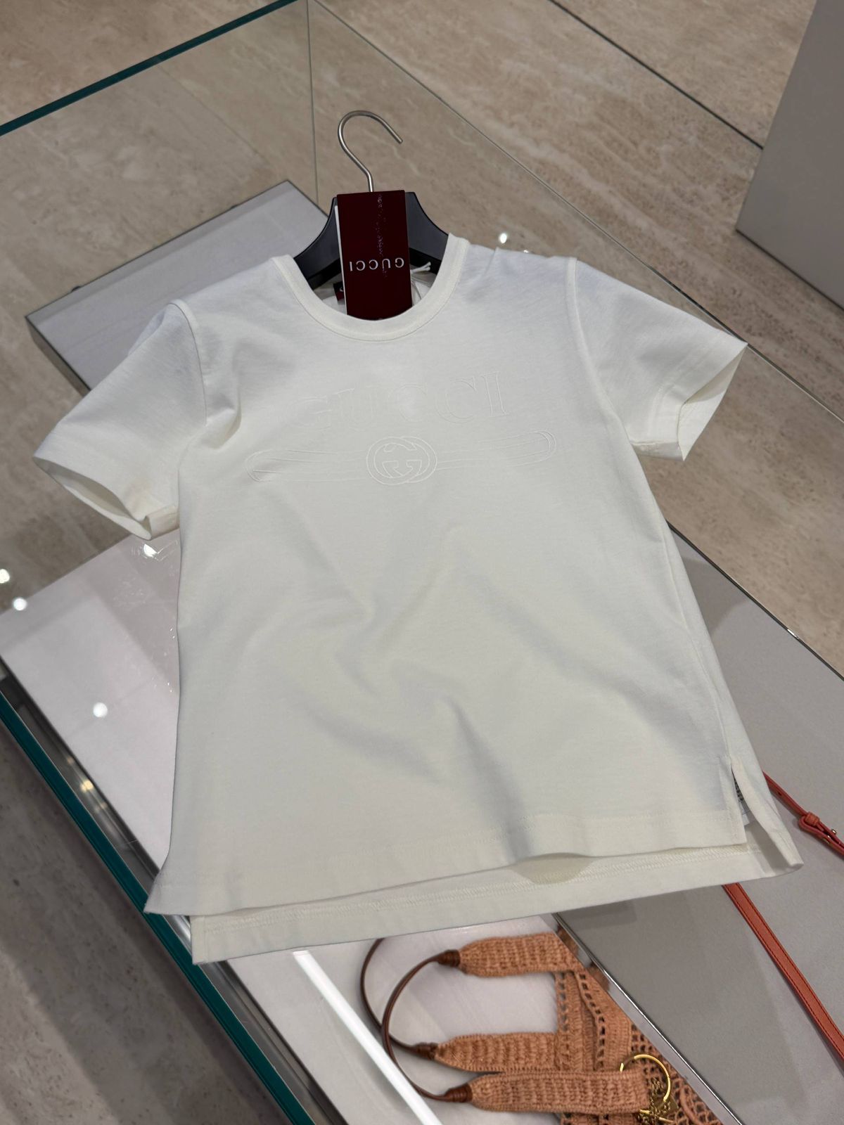 Interlocking G Embossed T-shirt