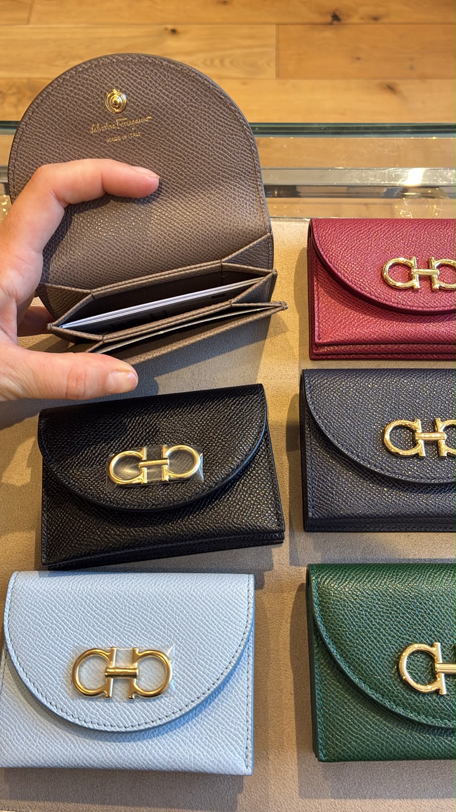 Gancini Card Case