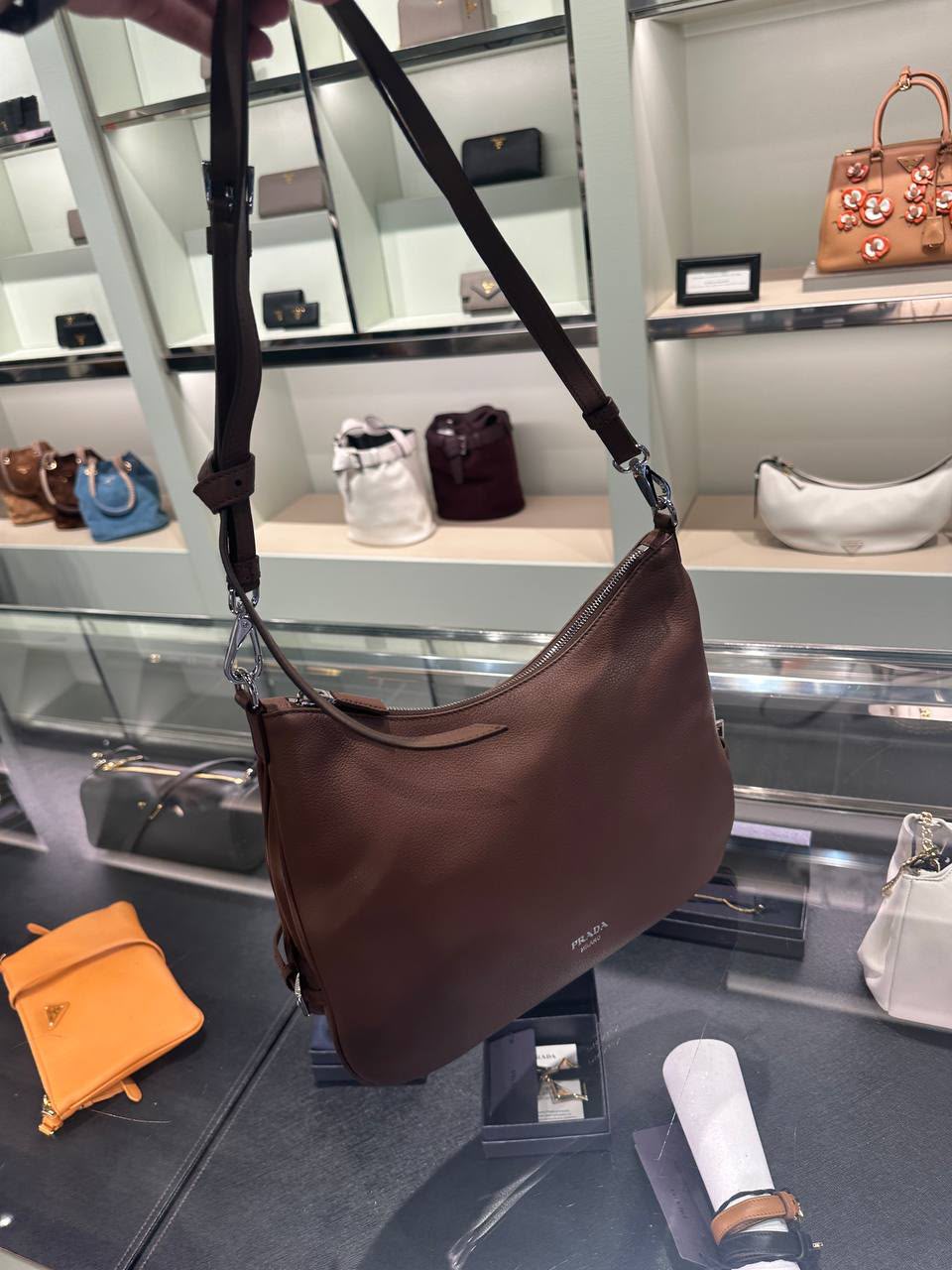 Soft Leather Hobo Bag