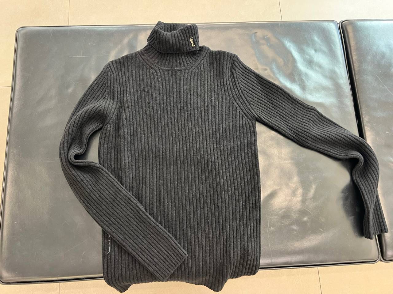 Ribbed Turtleneck Sweater