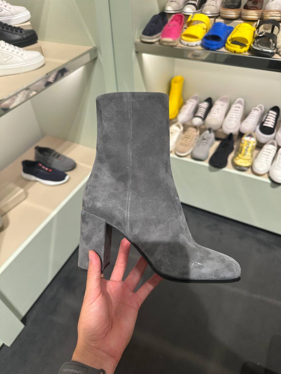 Suede Ankle Boots