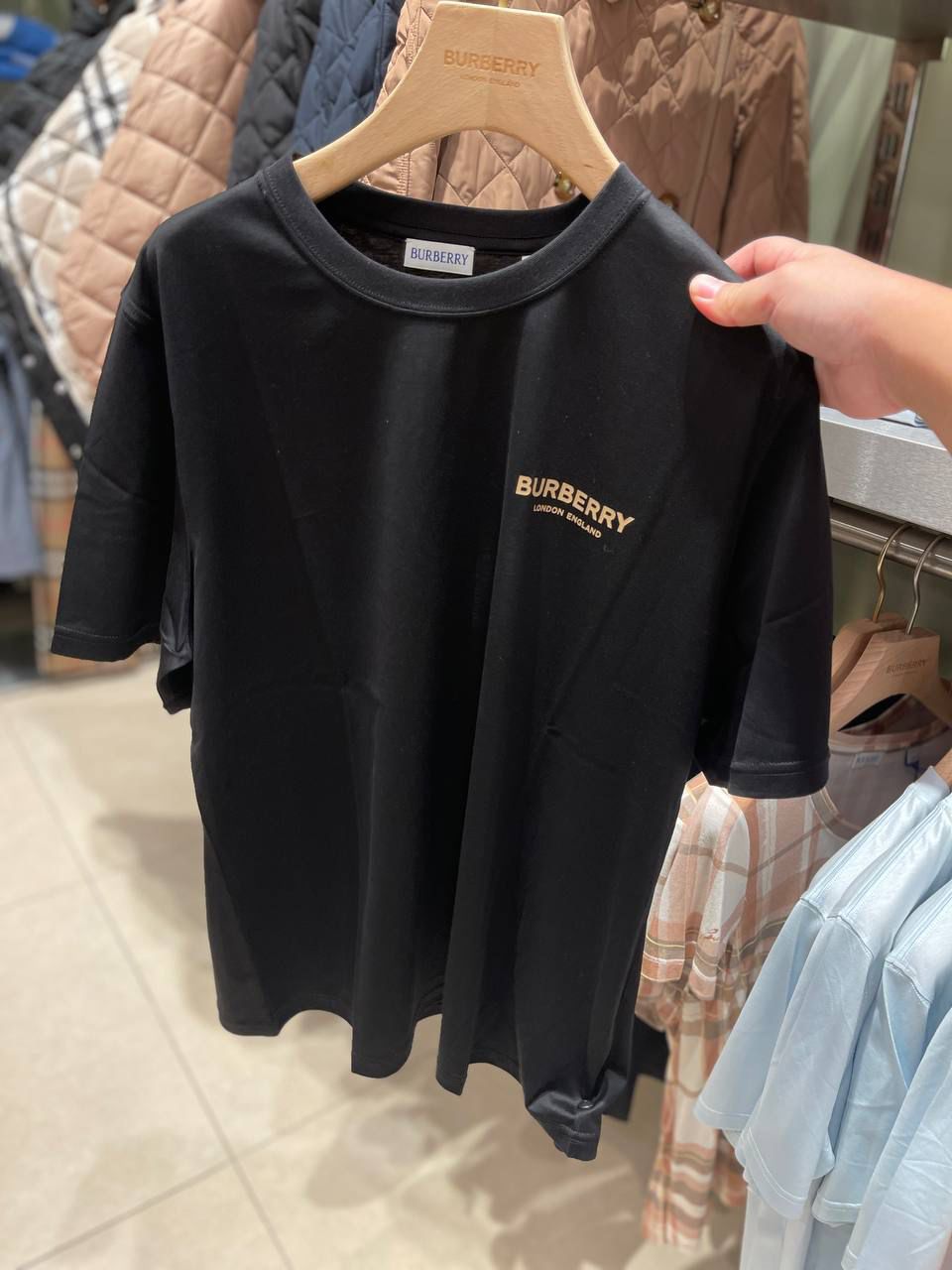 Logo Print Cotton Oversized T-shirt
