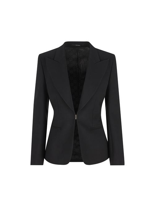 Giacca realizzata in lana ed elastan