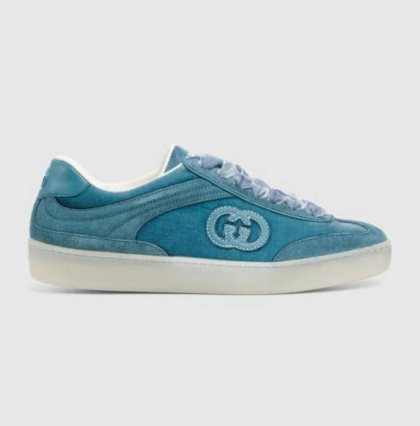 Screener velvet sneaker