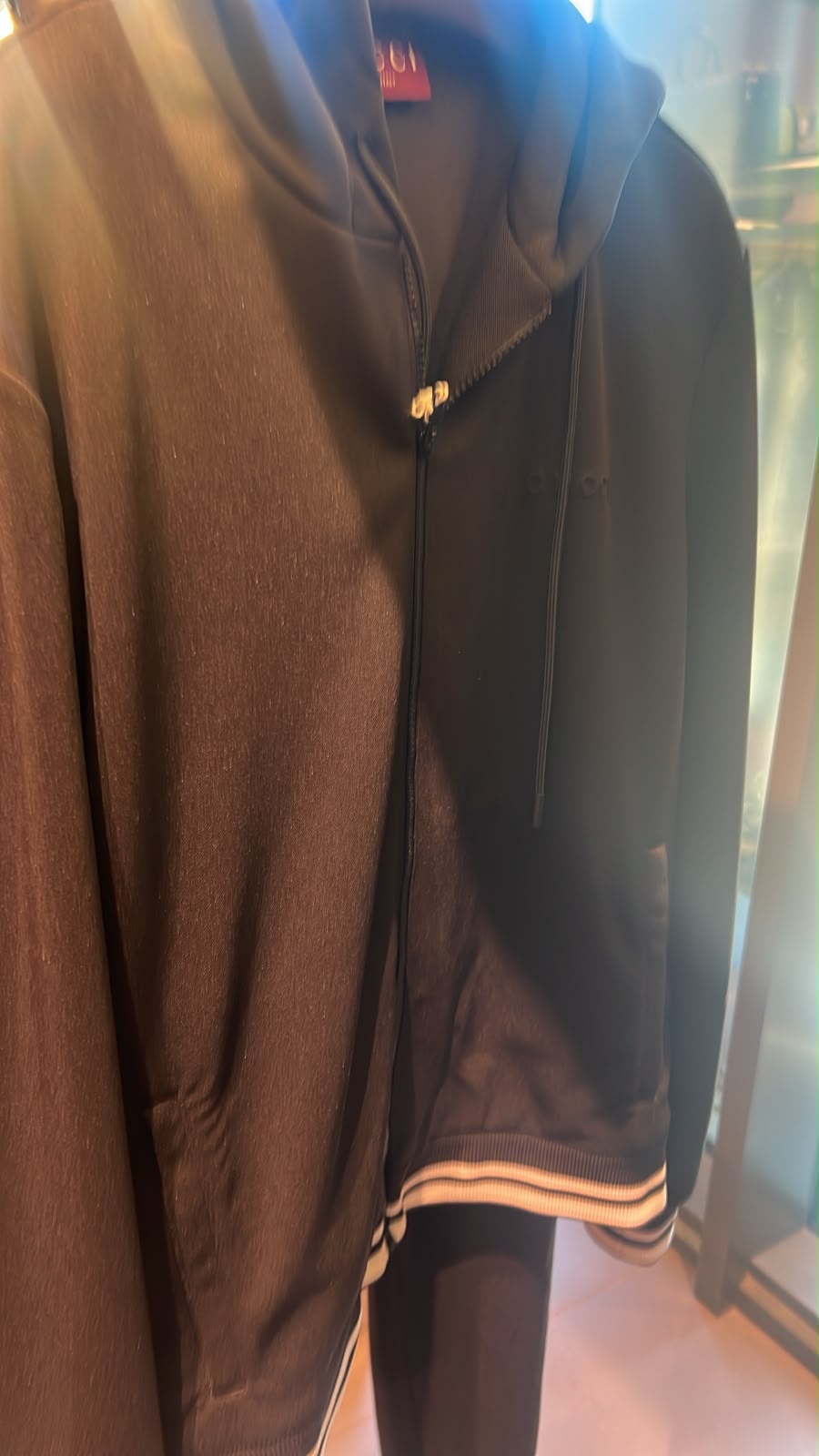 Zip-up Hooded Sweatshirt
