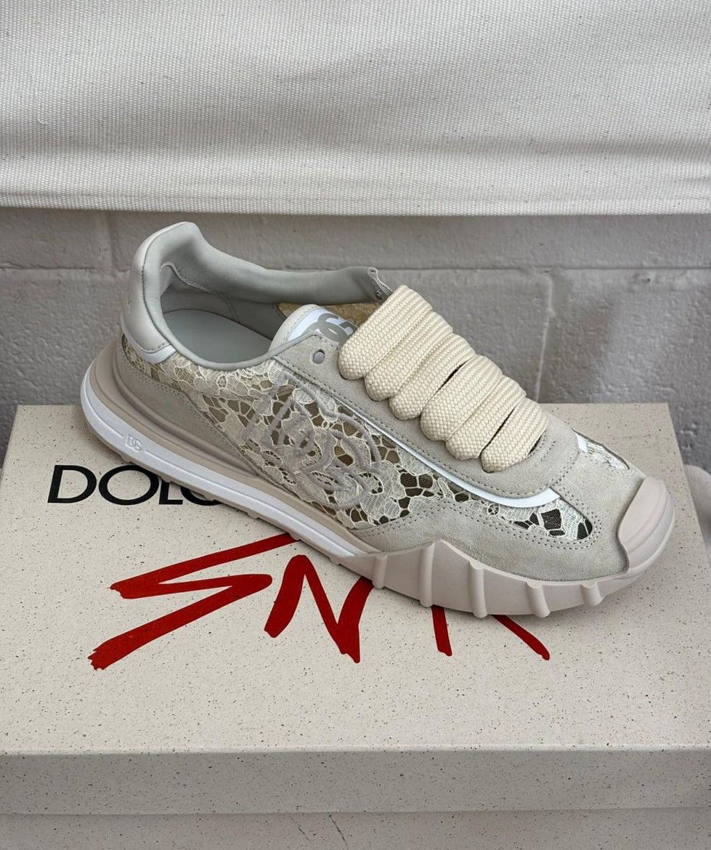 Daymaster sneakers in lace and suede