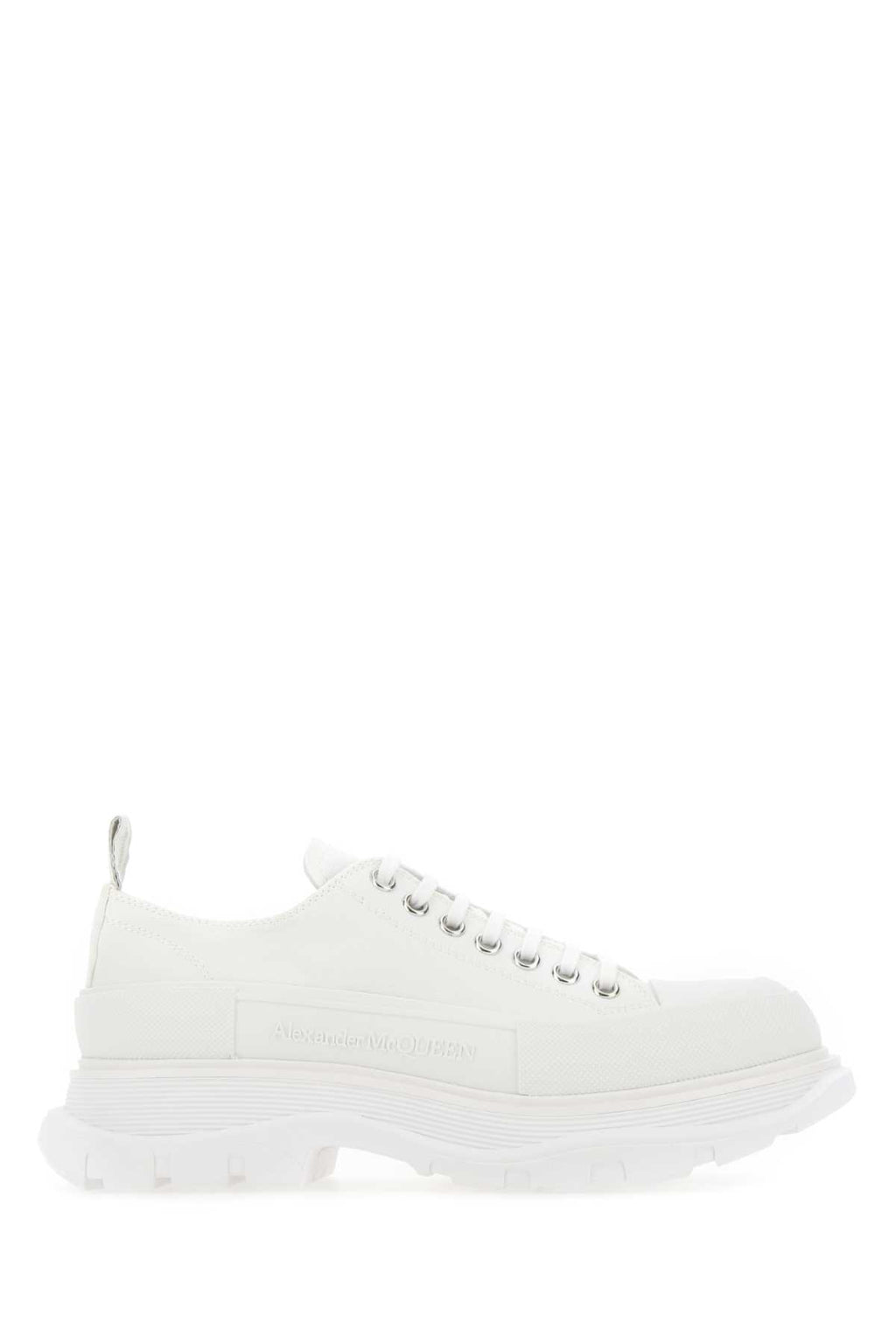 ALEXANDER MCQUEEN SCARPE For Men Exterior: 100% Fabric Interior: 100% Leather Sole: Rubber