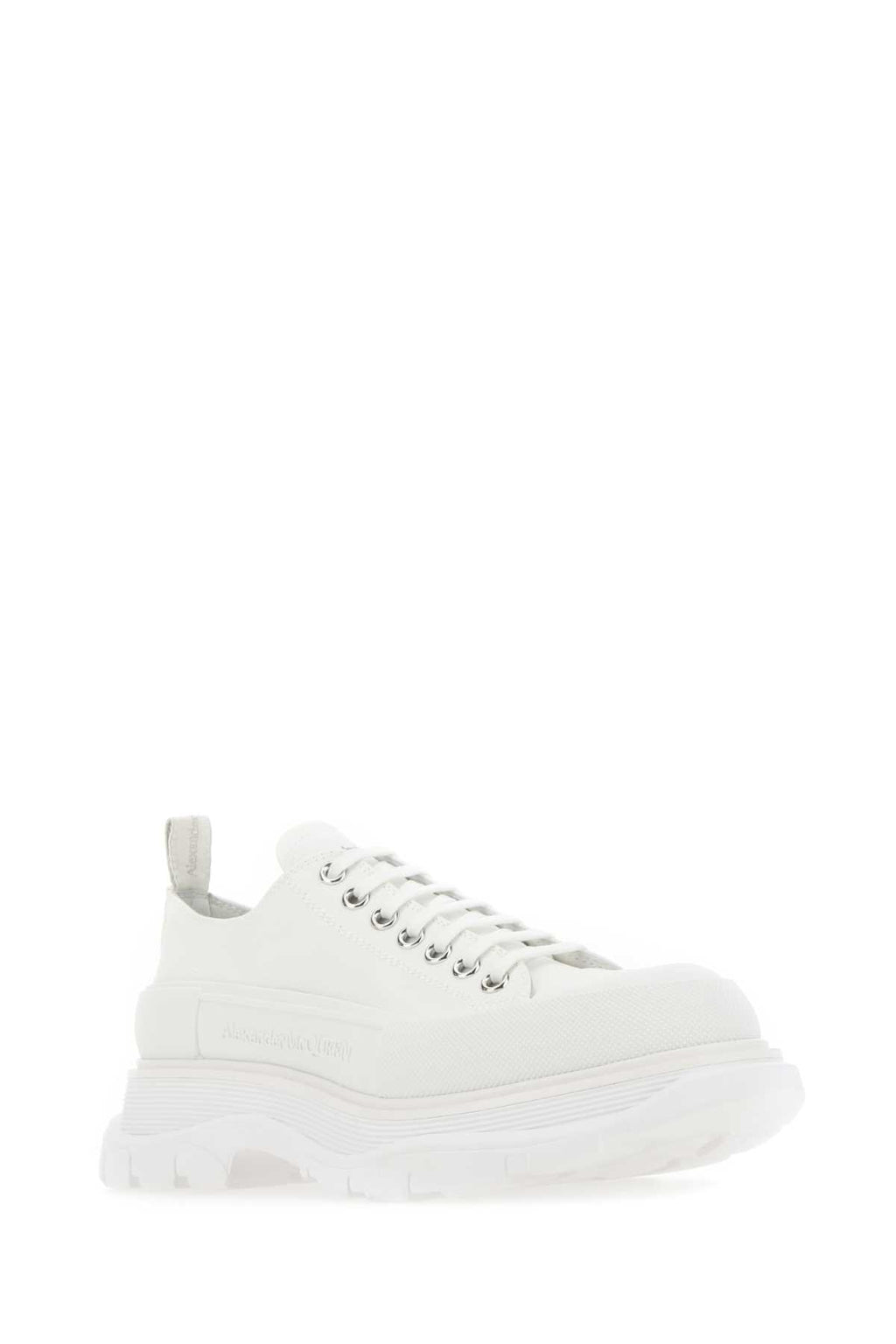 ALEXANDER MCQUEEN SCARPE For Men Exterior: 100% Fabric Interior: 100% Leather Sole: Rubber